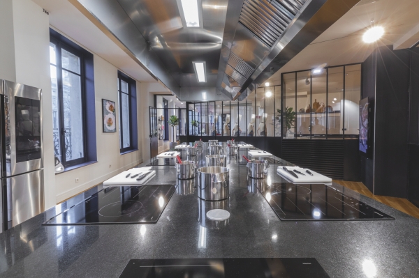 삼성전자 갤러리 라파예트 백화점 쿠킹스튜디오 내부 전경/사진=삼성전자
