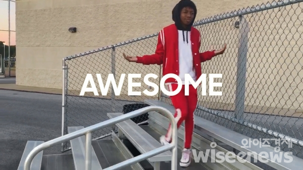 영국 D&AD 어워드를 수상한 삼성 갤럭시 A 시리즈 광고 영상 'AWESOME is for everyone' 장면/사진=삼성전자