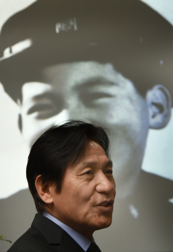 故 안성기 배우의 회고전 당시 모습 (사진=한국영상자료원)